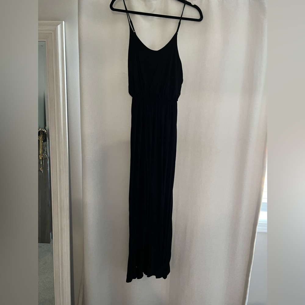 Lush black maxi dress… size small
